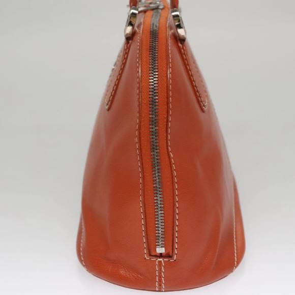 CELINE Hand Bag Leather Brown Auth bs21054 - Picture 5 of 16